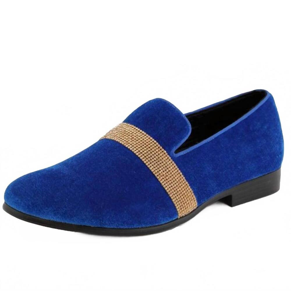 NEW AMALI men's monarch loafer in royal gold